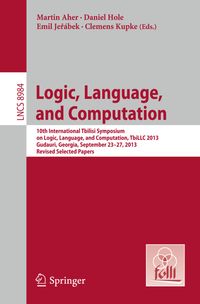 Buch Cover Logic, Language, and Computation