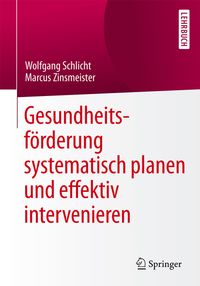 Buch Cover Gesundheitsförderung systematisch planen und effektiv intervenieren