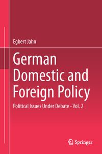 Buch Cover German Domestic and Foreign Policy