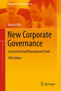 Buch Cover New Corporate Governance