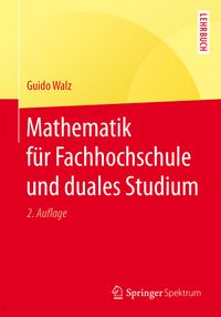 Buch Cover Mathematik für Fachhochschule und duales Studium