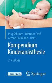 Buch Cover Kompendium Kinderanästhesie