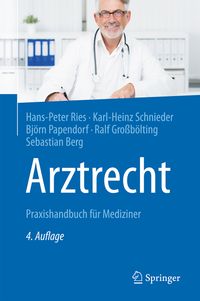 Buch Cover Arztrecht