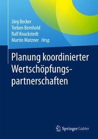 Buch Cover Planung koordinierter Wertschöpfungspartnerschaften