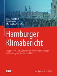 Buch Cover Hamburger Klimabericht – Wissen über Klima, Klimawandel und Auswirkungen in Hamburg und Norddeutschland