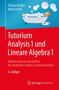 Buch Cover Tutorium Analysis 1 und Lineare Algebra 1