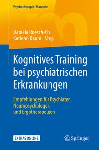 Buch Cover Kognitives Training bei psychiatrischen Erkrankungen