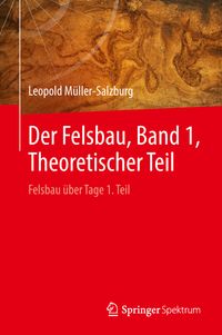 Buch Cover Der Felsbau, Band 1, Theoretischer Teil
