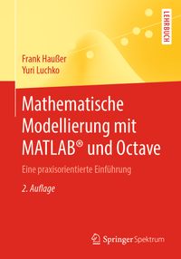 Buch Cover Mathematische Modellierung mit MATLAB® und Octave