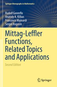 Buch Cover Mittag-Leffler Functions, Related Topics and Applications