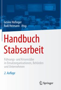 Buch Cover Handbuch Stabsarbeit