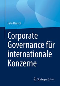 Buch Cover Corporate Governance für internationale Konzerne