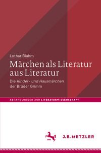 Buch Cover Märchen als Literatur aus Literatur