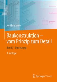 Buch Cover Baukonstruktion – vom Prinzip zum Detail