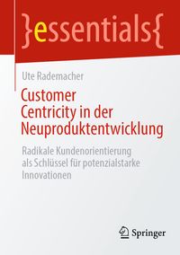 Buch Cover Customer Centricity in der Neuproduktentwicklung