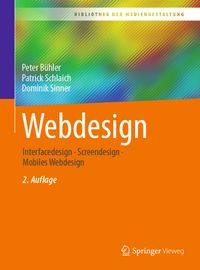Buch Cover Webdesign