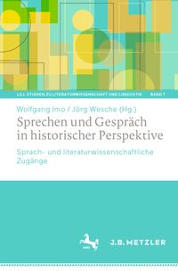 Buch Cover Sprechen und Gespräch in historischer Perspektive