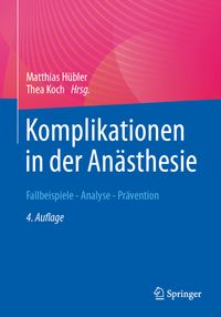 Buch Cover Komplikationen in der Anästhesie