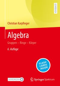 Buch Cover Algebra