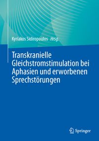Buch Cover Transkranielle Gleichstromstimulation bei Aphasien und erworbenen Sprechstörungen