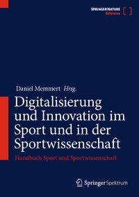 Buch Cover Digitalisierung und Innovation im Sport und in der Sportwissenschaft