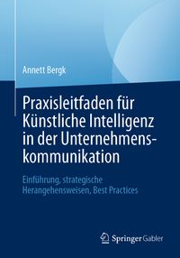 Buch Cover Praxisleitfaden für Künstliche Intelligenz in der Unternehmenskommunikation