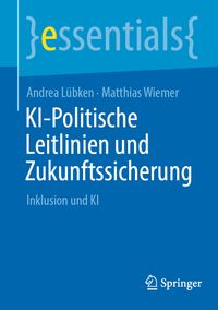 Buch Cover KI-Politische Leitlinien und Zukunftssicherung