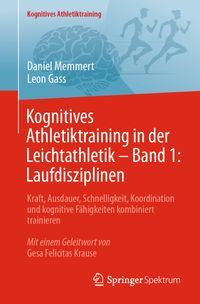 Buch Cover Kognitives Athletiktraining in der Leichtathletik – Band 1: Laufdisziplinen