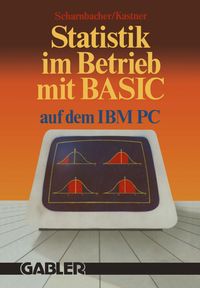 Buch Cover Statistik im Betrieb mit BASIC auf dem IBM-PC