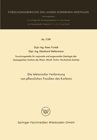 Buch Cover Die taktonische Verformung von pflanzlichen Fossilien des Karbons