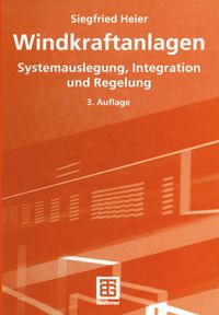 Buch Cover Windkraftanlagen