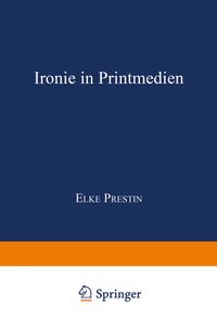 Buch Cover Ironie in Printmedien