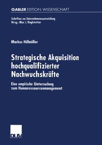 Buch Cover Strategische Akquisition hochqualifizierter Nachwuchskräfte