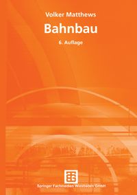 Buch Cover Bahnbau