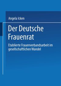 Buch Cover Der Deutsche Frauenrat