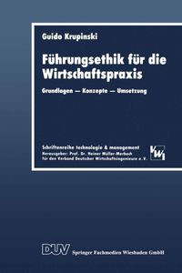 Buch Cover Führungsethik für die Wirtschaftspraxis