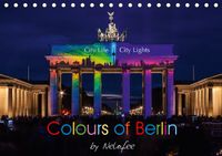 Buch Cover Colours of Berlin (Tischkalender 2016 DIN A5 quer)