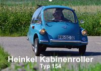 Buch Cover Heinkel Kabinenroller Typ 154 (Wandkalender 2016 DIN A2 quer)