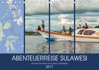 Buch Cover ABENTEUERREISE SULAWESI (Tischkalender 2017 DIN A5 quer)