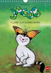 Buch Cover Kater Jacob kleine Katzenweisheiten (Wandkalender 2017 DIN A4 hoch)