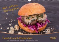 Buch Cover Fast-Food-Kalender (Wandkalender 2017 DIN A3 quer)
