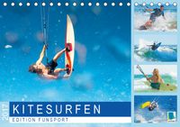 Buch Cover Edition Funsport: Kitesurfen (Tischkalender 2017 DIN A5 quer)