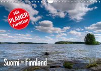 Buch Cover Suomi – Finnland (Wandkalender 2019 DIN A4 quer)