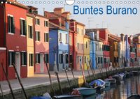 Buch Cover Buntes Burano (Wandkalender 2019 DIN A4 quer)