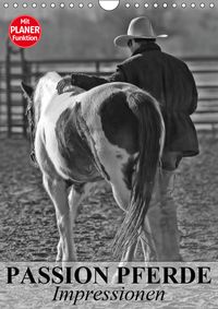 Buch Cover Passion Pferde. Impressionen (Wandkalender 2019 DIN A4 hoch)