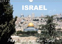 Buch Cover ISRAEL - Mehr als nur ein Land 2019 (Wandkalender 2019 DIN A4 quer)