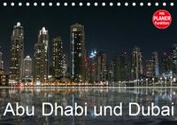 Buch Cover Abu Dhabi und Dubai (Tischkalender 2019 DIN A5 quer)