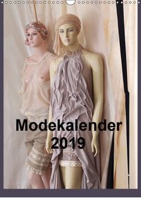 Buch Cover Modekalender 2019 (Wandkalender 2019 DIN A3 hoch)