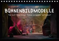 Buch Cover Bühnenbildmodelle (Tischkalender 2019 DIN A5 quer)