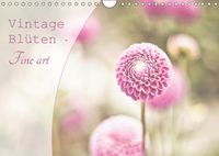 Buch Cover Vintage Blüten - Fine art (Wandkalender 2019 DIN A4 quer)